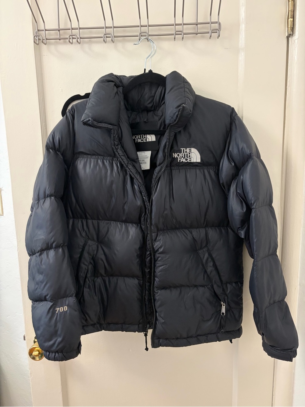 The North Face Black Nuptse 700 Down Puffer Jacket Men’s S